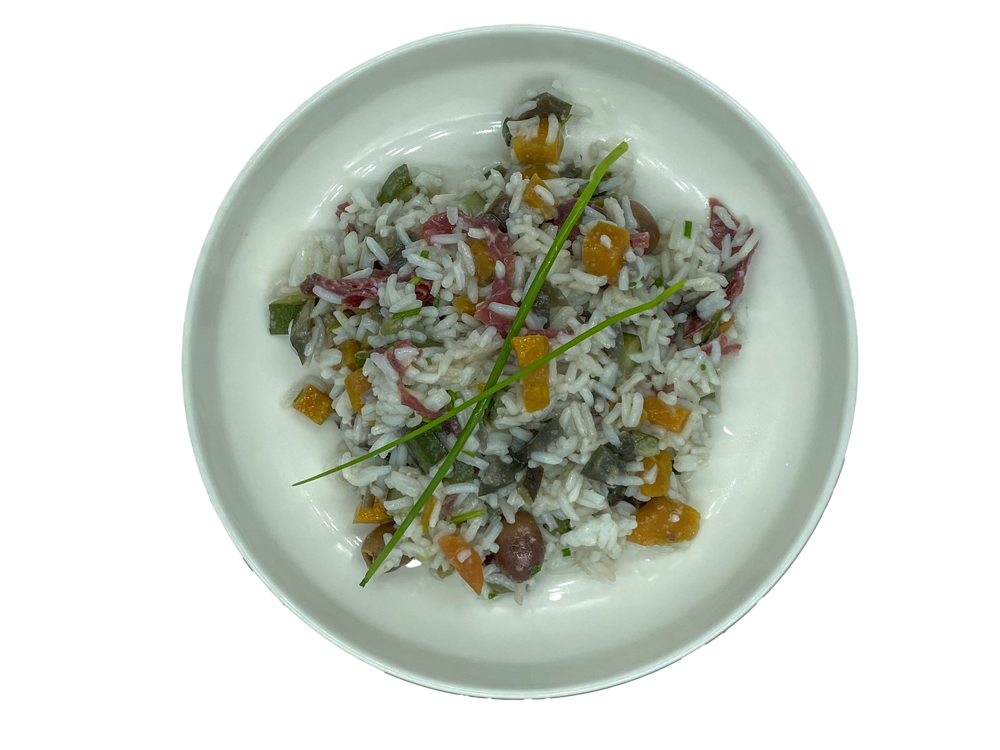 Basmati bresaola e verdure