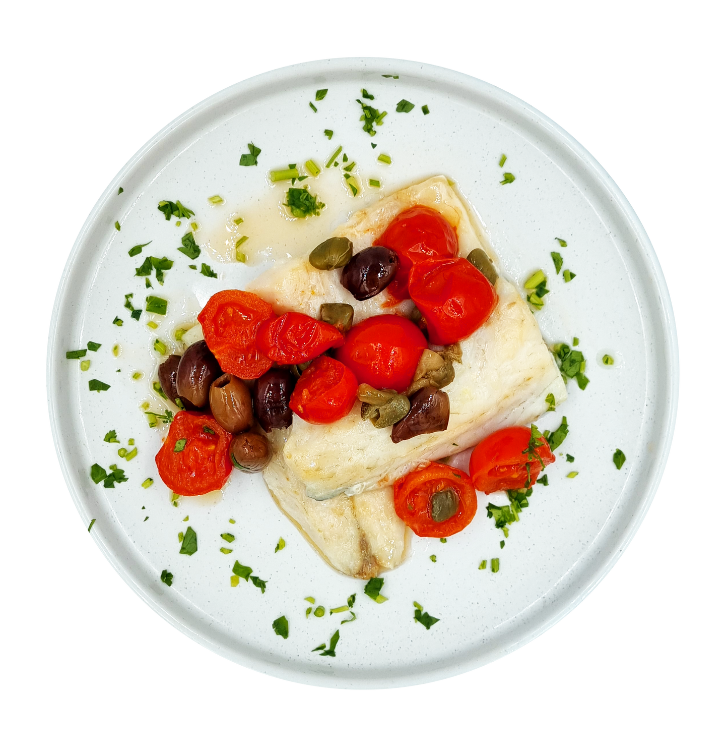 Branzino alla mediterranea