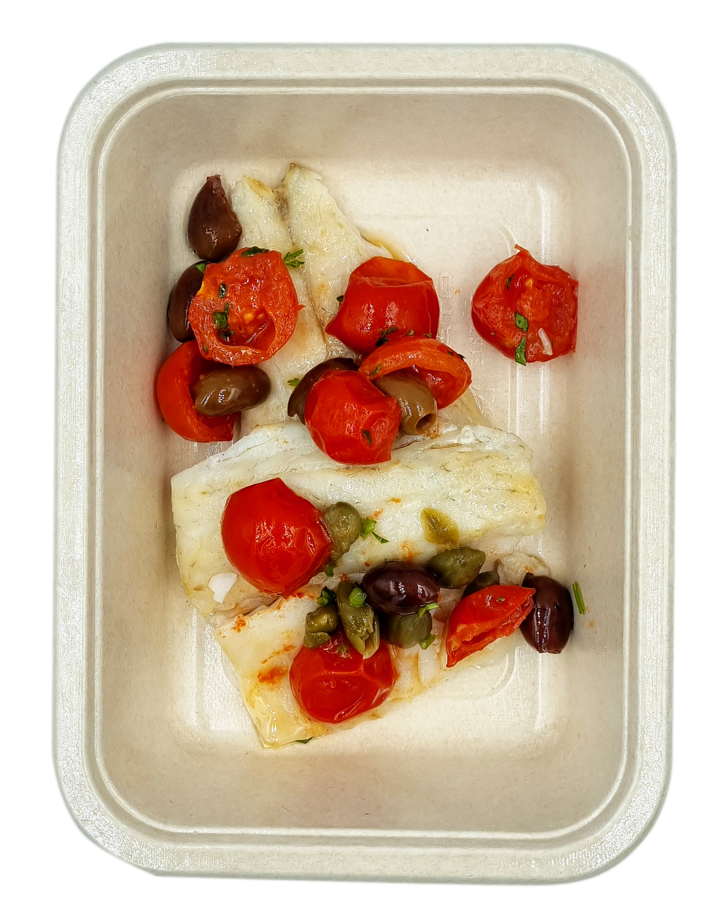 Branzino alla mediterranea