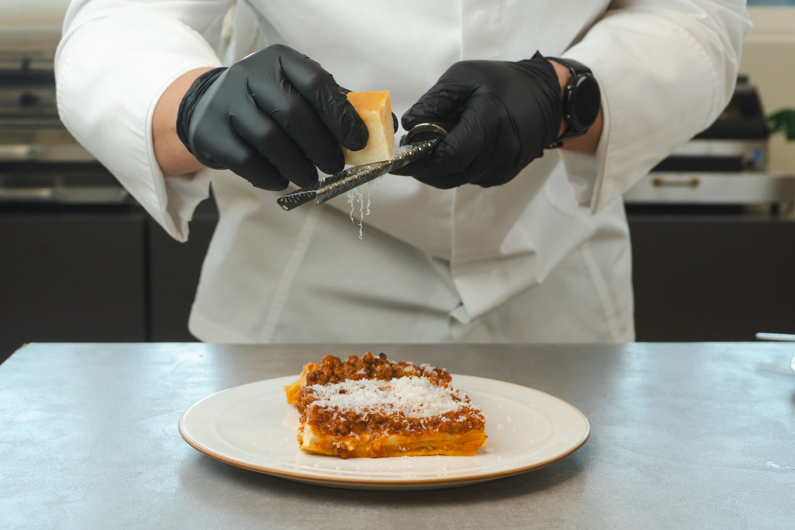 Vittorio Bergamaschi nelle cucine di Gastronomia Moderna
