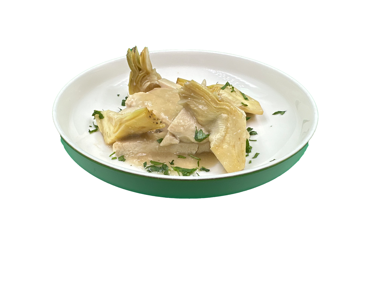 Straccetti di pollo con carciofi