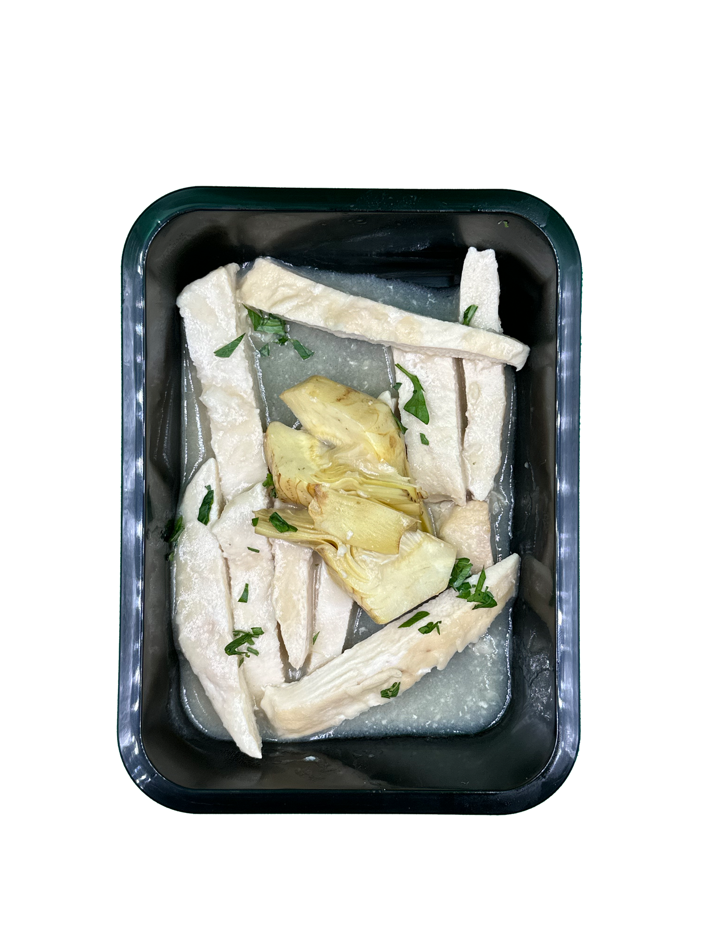 Straccetti di pollo con carciofi