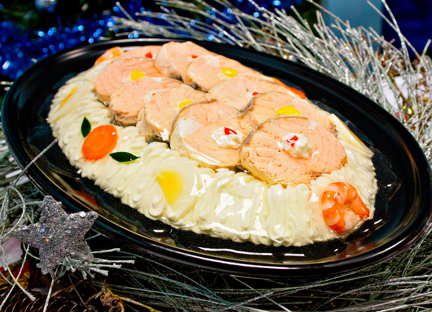 Salmone d'autore con maionese. Prezzo al Kg: