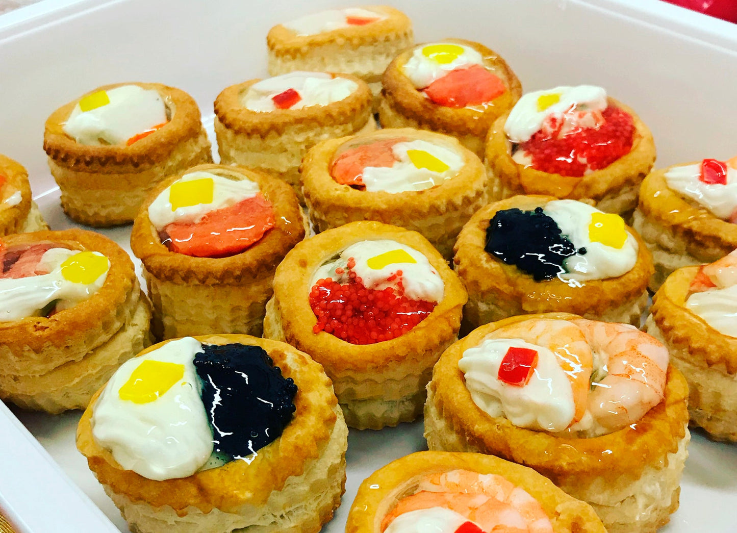 Vol-Au-Vent assortiti (16 Pezzi)