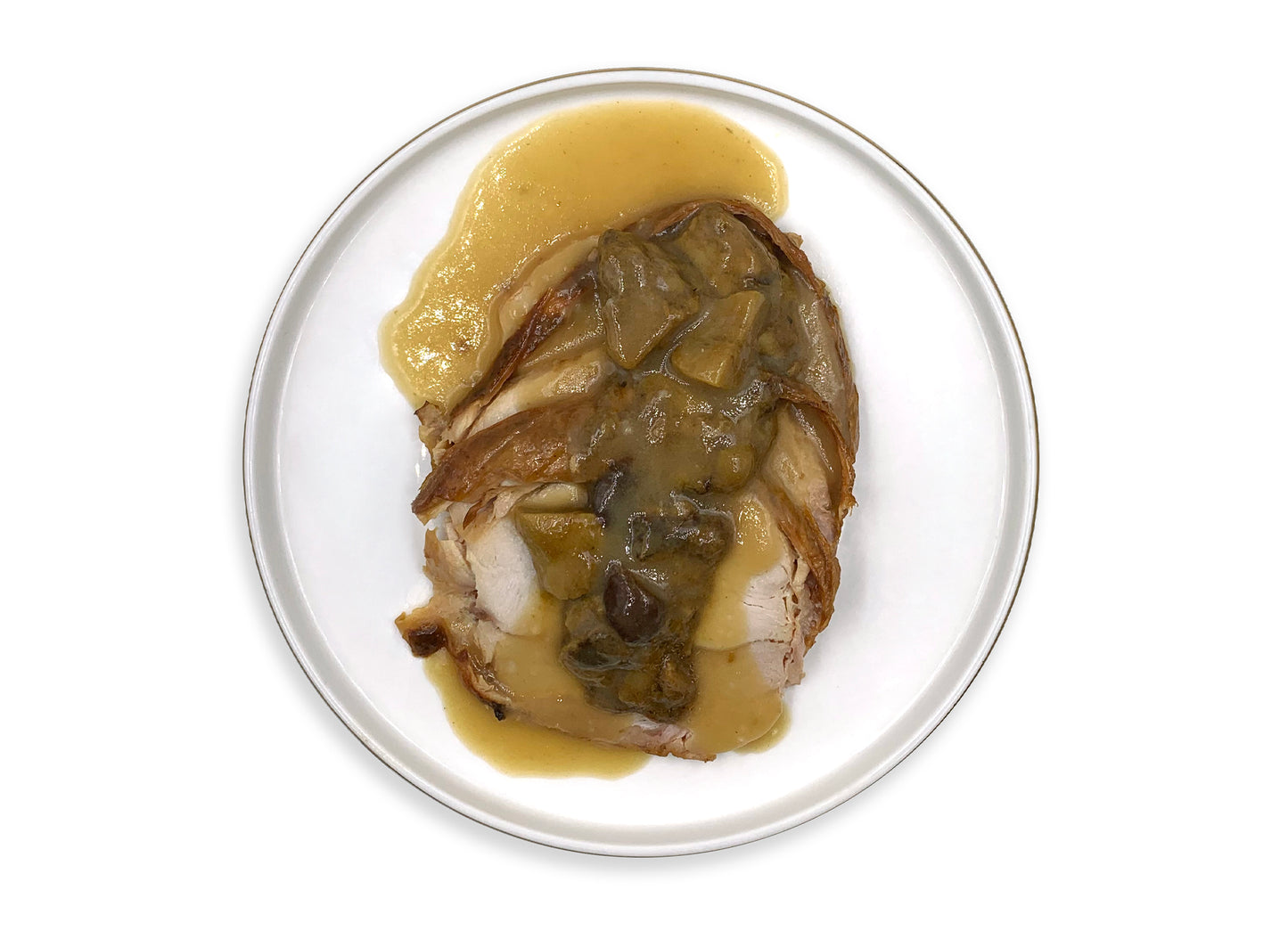 Arrosto di tacchino con funghi porcini