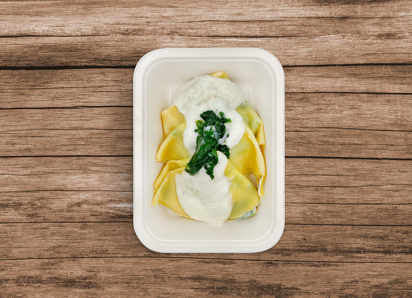 Crespelle agli spinaci