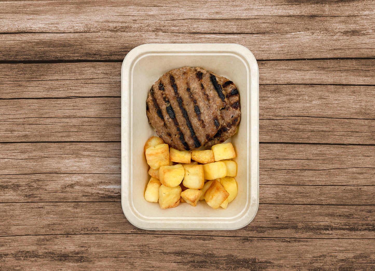 Hamburger con patate