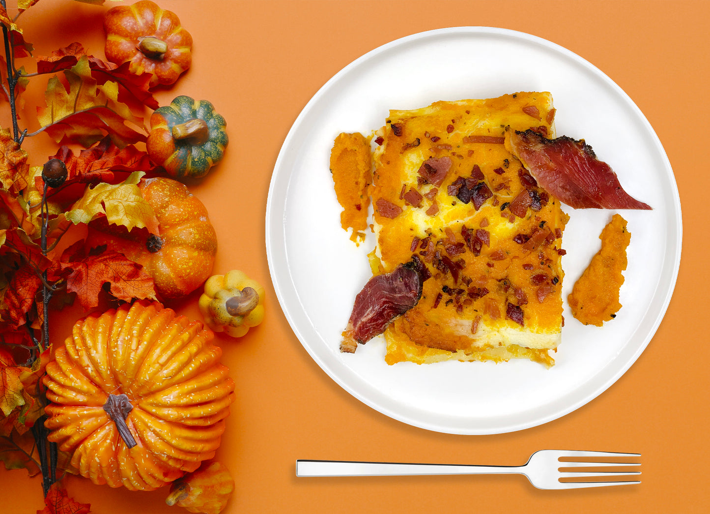 Lasagne con zucca e speck