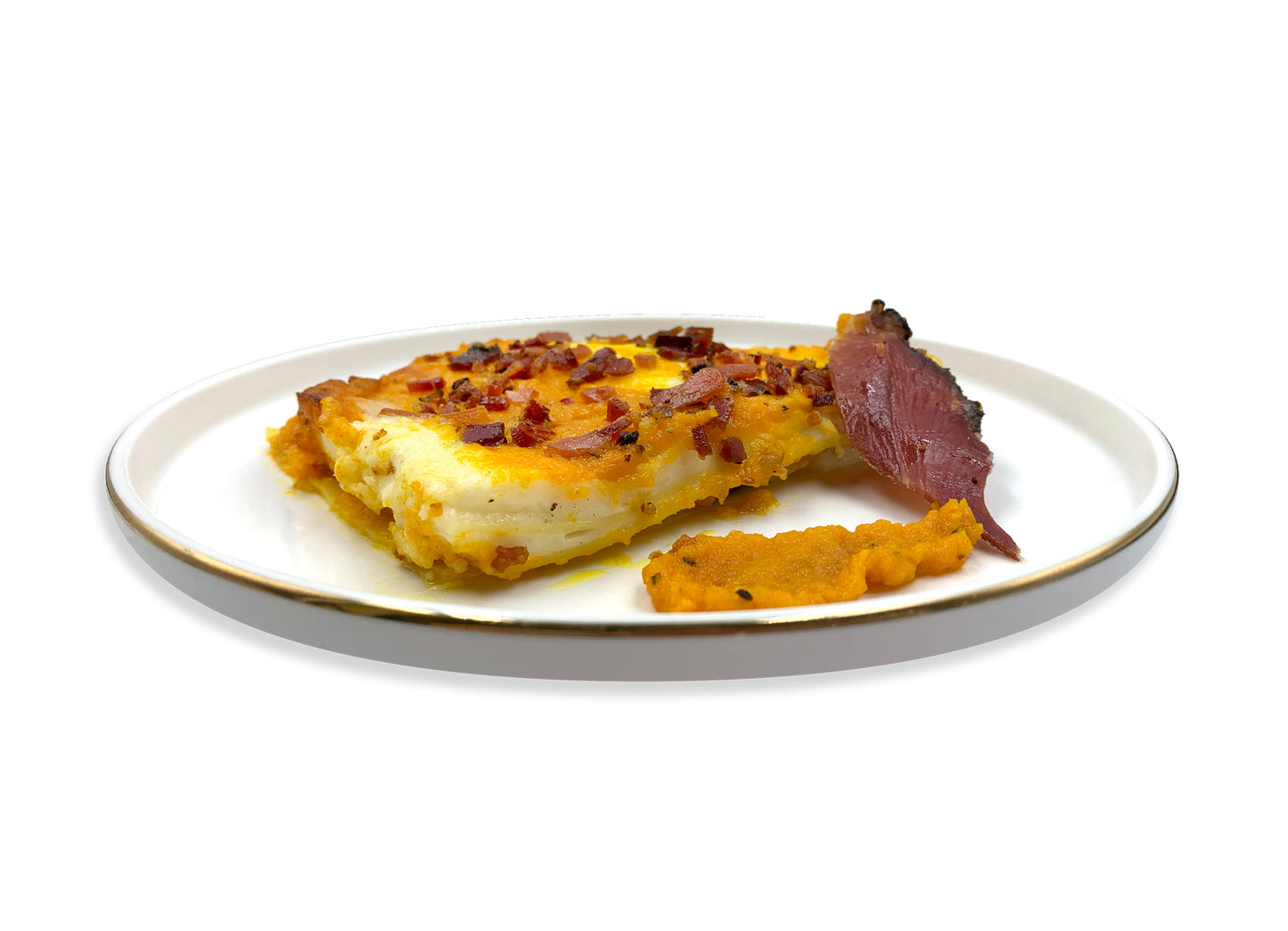 Lasagne con zucca e speck