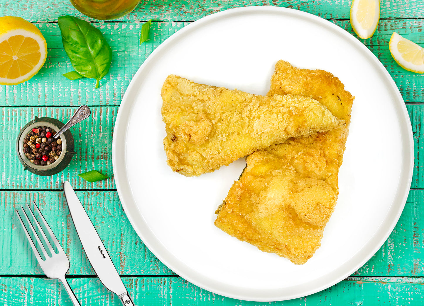 Merluzzo filettone infarinato fritto