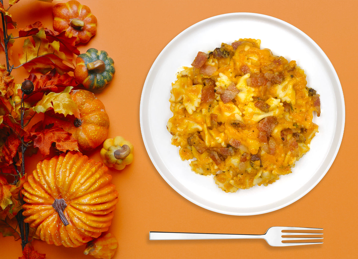 Farfalle alla crema di zucca
