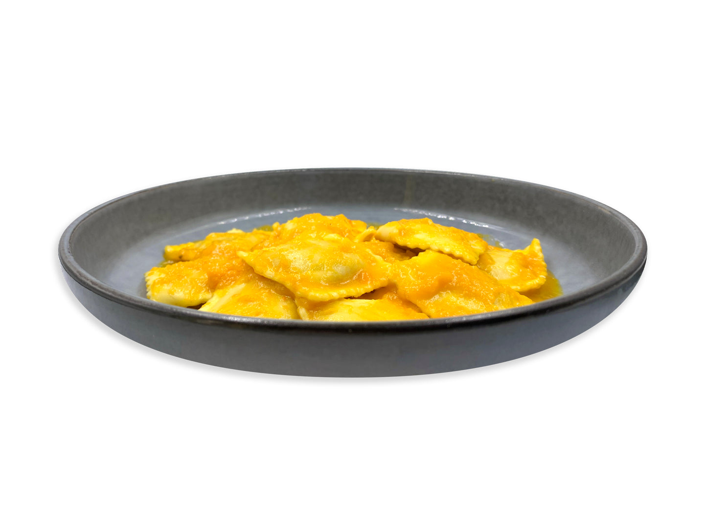 Ravioli alla zucca con crema di zucca