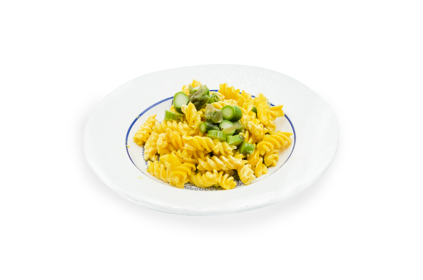 Fusilli asparagi e zafferano