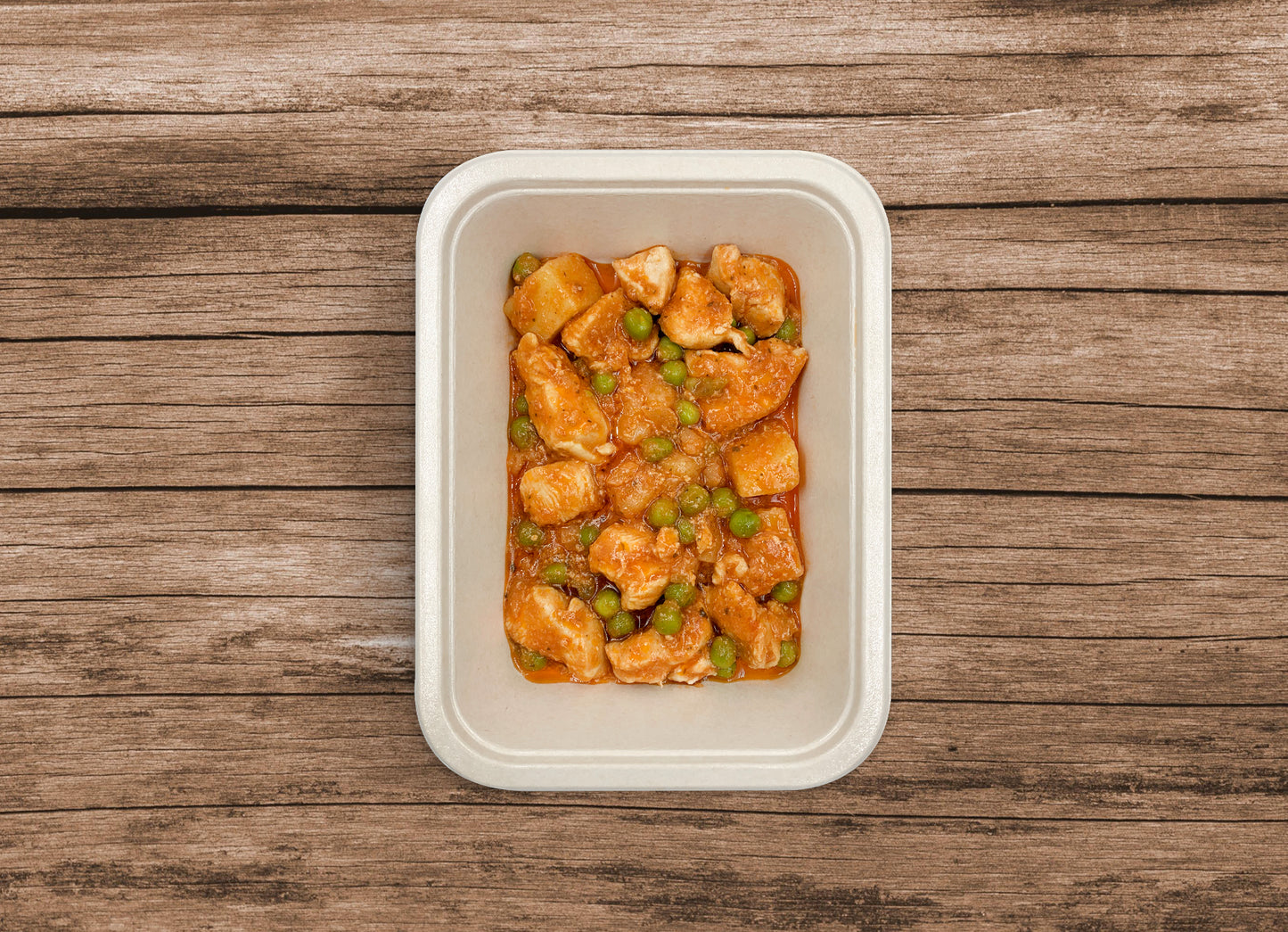 Spezzatino con patate e piselli
