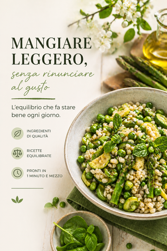 Mangiare leggero senza rinunciare al gusto