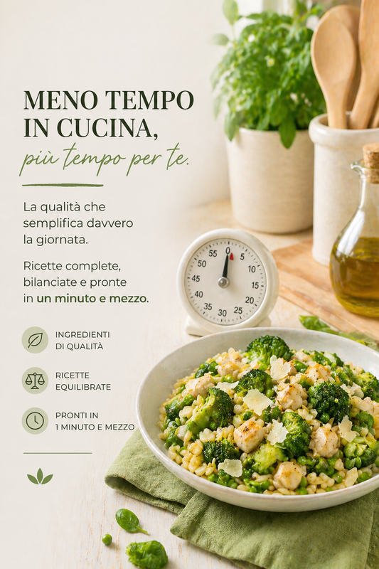 Meno tempo in cucina, più tempo per te