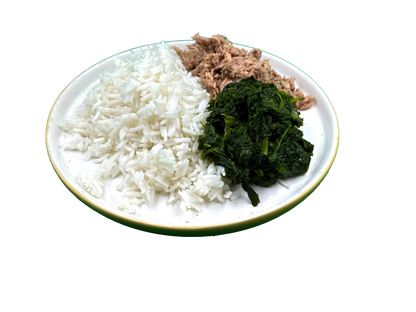 Basmati, tonno e spinaci