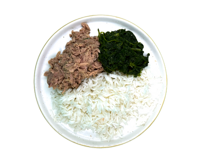 Basmati, tonno e spinaci