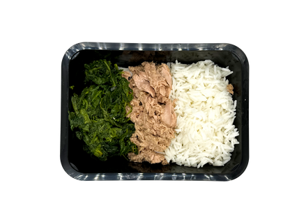 Basmati, tonno e spinaci