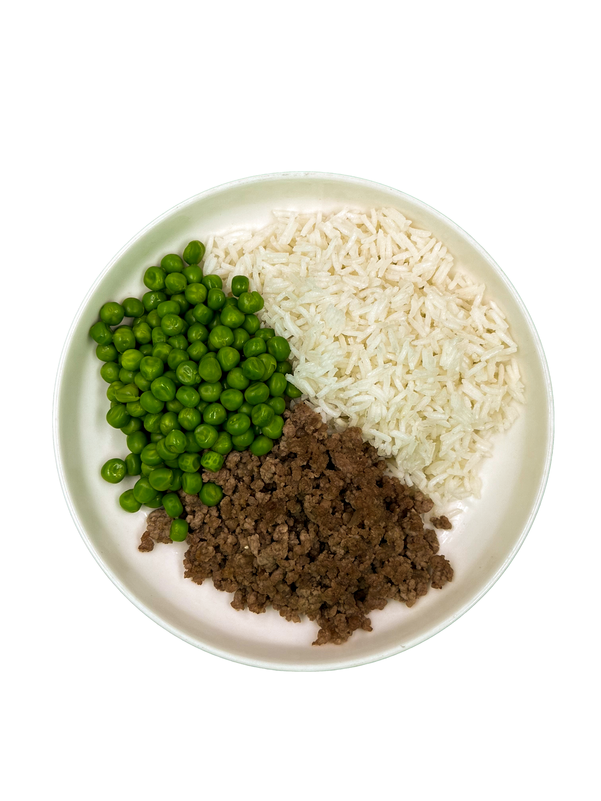 Basmati, piselli e macinata