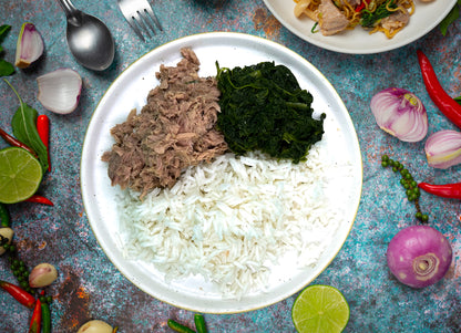 Basmati, tonno e spinaci