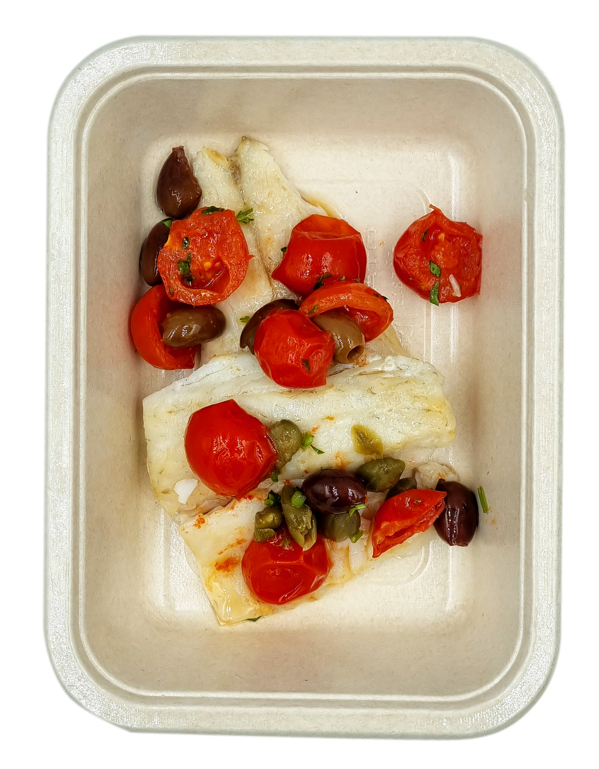 Branzino alla mediterranea