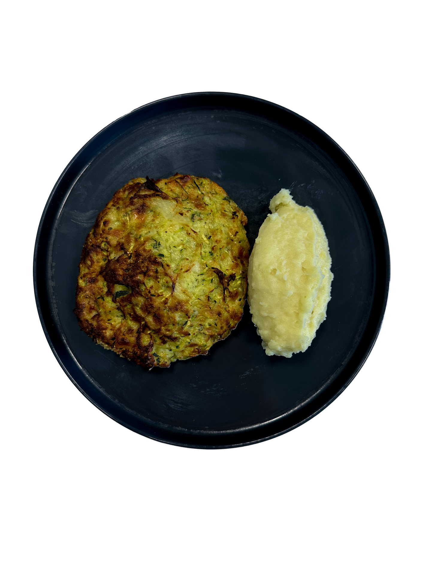 Hamburger di zucchine e pure di patate