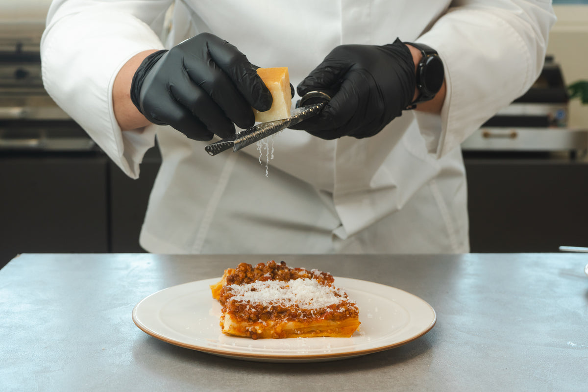 Vittorio Bergamaschi nelle cucine di Gastronomia Moderna