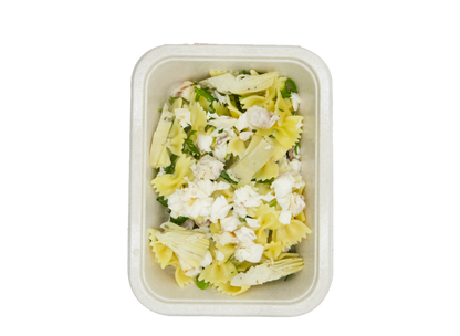 Farfalle spada e carciofi