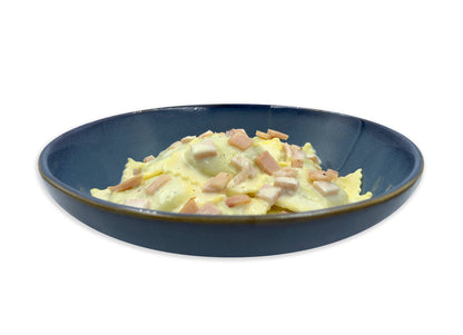 Agnolotti panna e prosciutto