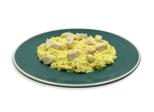 Riso basmati con Pollanca al curry di Madras