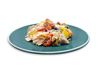 Basmati con salmone e verdure