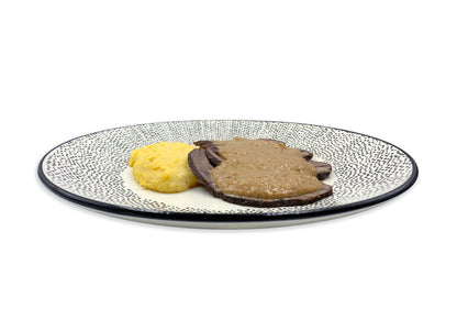 Brasato con polenta
