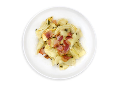 Casoncelli alla bergamasca con burro e salvia