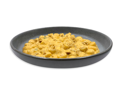 Gnocchi di zucca con Brie e noci