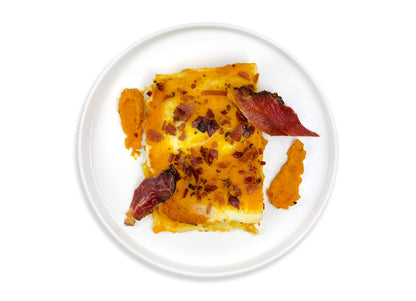 Lasagne con zucca e speck