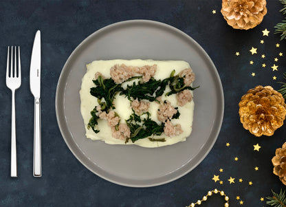 Lasagne salsiccia e friarielli