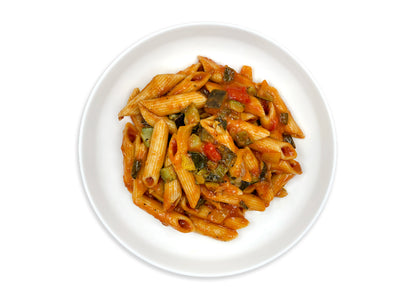 Pasta integrale al ragù di verdure