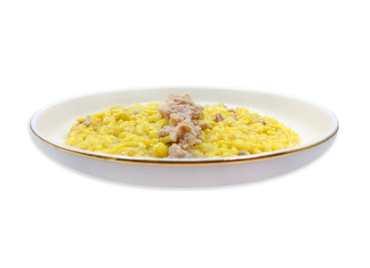 Riso salsiccia e zafferano