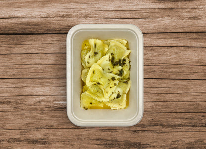 Ravioli Scarpinocc con burro