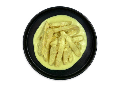 Straccetti di pollo al curry