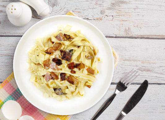 Tagliatelle alla carbonara