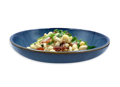 Trucioli panna, speck e rucola
